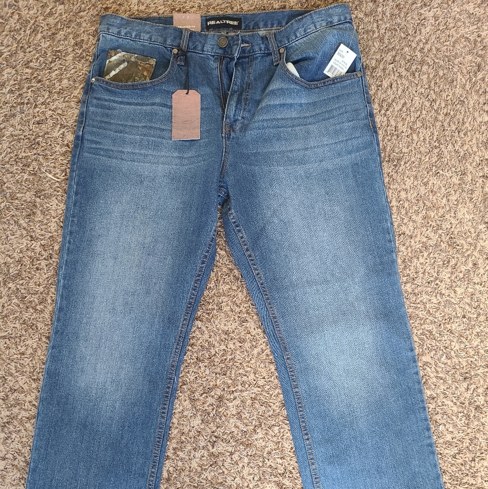 Mens Real Tree Jeans